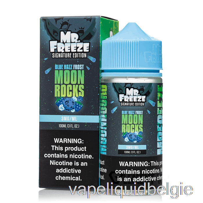 Vape Smaken Moonrocks - Blue Razz Frost - Mr Freeze - 100ml 0mg